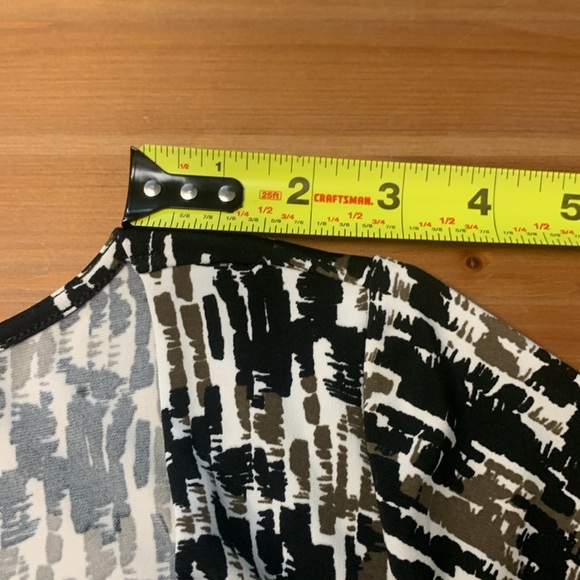 Ann Taylor Office Dress w Stretch, Wrinkle Free, Neutral Colours, Soft Knit - Picture 5 of 12